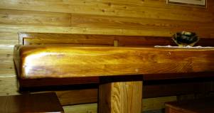 Tavolo legno castagno 4 metri e 50 cm